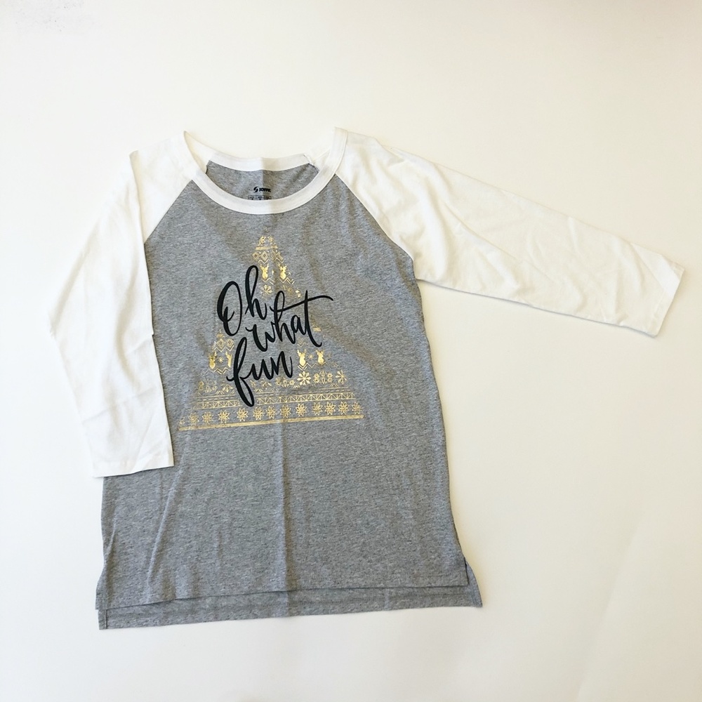 NEW Soffe Holiday "Oh What Fun" T Shirt